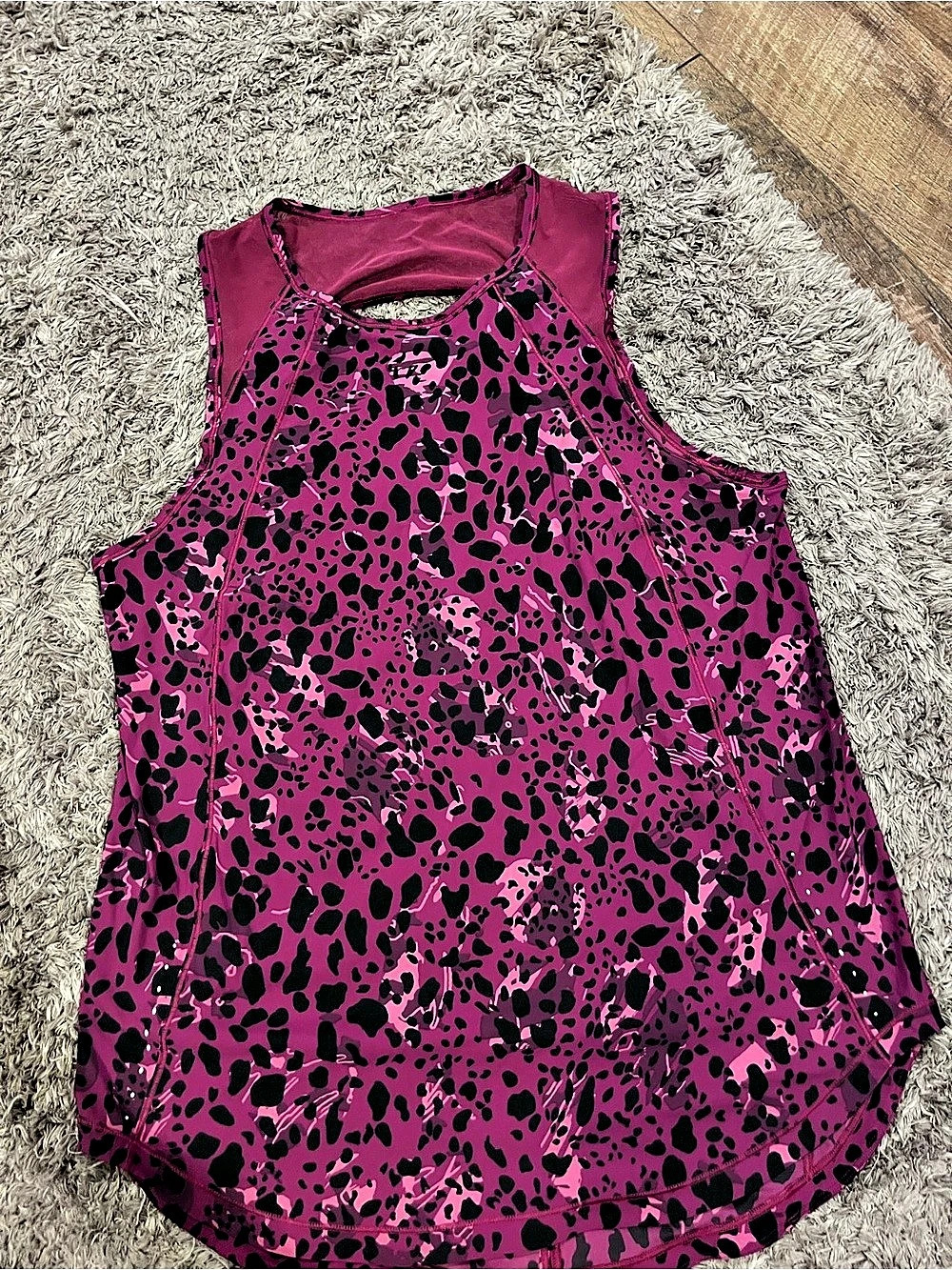 lululemon Sculpt Tank Top Pink & Black